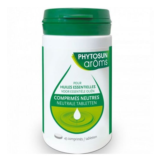 Phytosun Aroms Neutral Tablets - Caixa de Sucção ou Crunch de 45