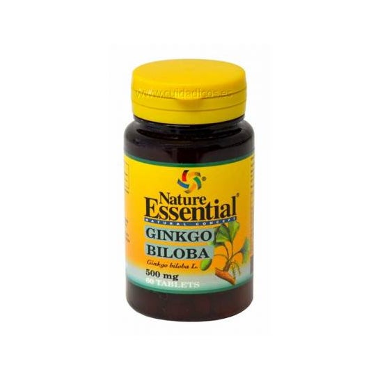 Nature Essential Ginkgo Biloba 500mg 60 comprimidos