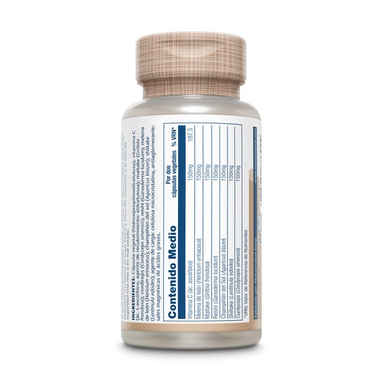 Cogumelo Fermentado Solaray Completo 60caps
