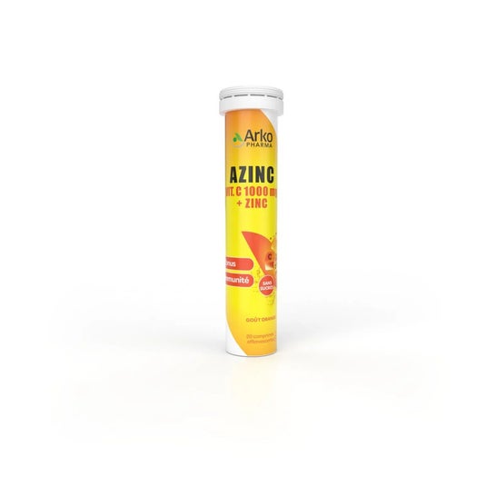 Arkopharma Azinc Vitamina C 1000mg + Zinco 20comp