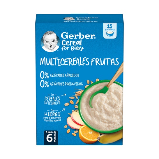 Gerber Multicereales Fruta 270g