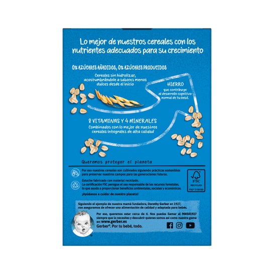 Gerber Multicereales Fruta 270g