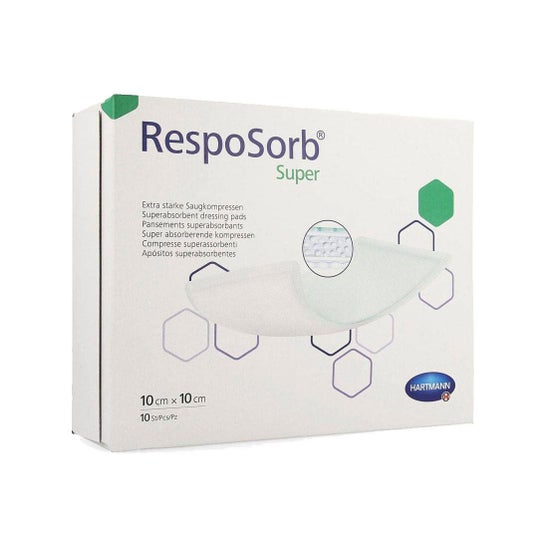 Pensos Resposorb Super Absorventes 10x10cm 10uts