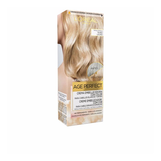 L'Oreal Age Perfect Beautifying Cream 3 Light Blonde 1pc