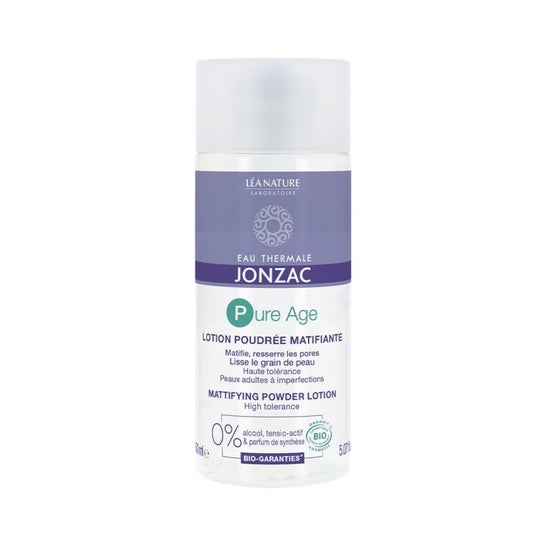Jonzac Pure Age Organic Loción Polvo Matificante 150ml