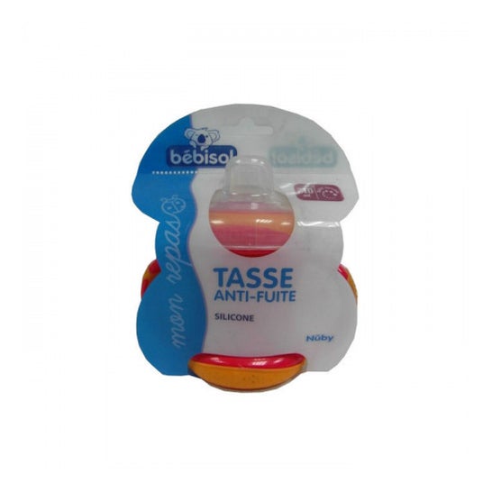 Bébisol Taza Anti Fuga Silicona 240ml Bébisol Taza Anti Fuga Silicona 240ml