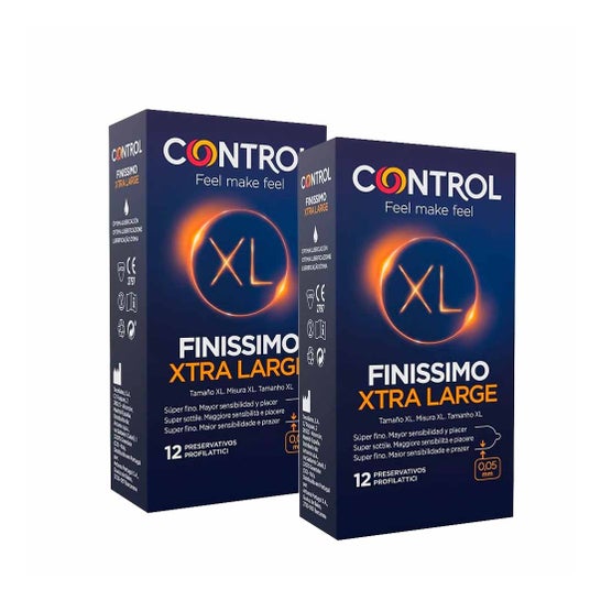 Control Finíssimo Xl Preservativos 12 + 12 U Pack Economia