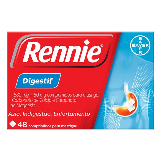 Rennie Digestif 680mg + 80mg 48comp