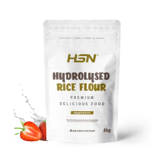 HSN Harina de Arroz Hidrolizada Fresa 1kg