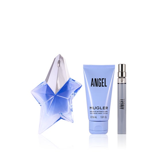Mugler Angel Set Eau de Parfum 50ml + Body Lotion 50ml + Edp 10ml Mugler Angel Set Eau de Parfum 50ml + Body Lotion 50ml + Edp 10ml
