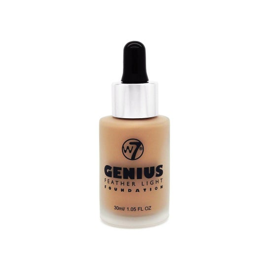 W7 Genius Base de Maquillaje True Beige 30ml