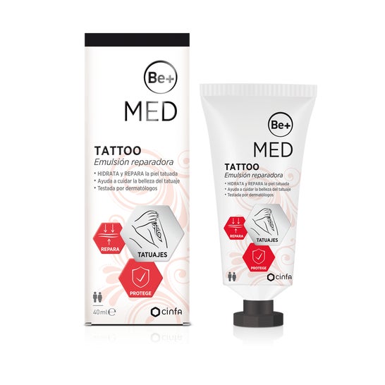 Be+ Med Tattoo Emulsão Reparadora 40 ml