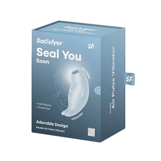 Satisfyer Seal You Soon Double Air Pulse Vibrator 1 Unidade