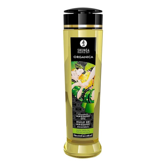 Shunga Organica Massage Oil Green Tee 240ml