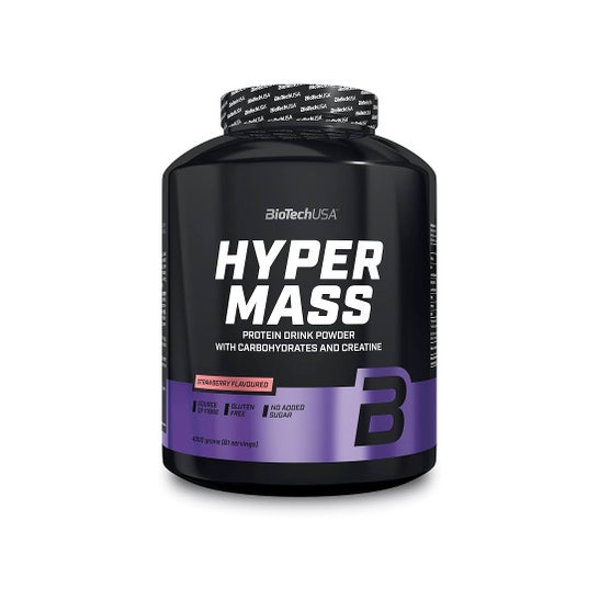 BioTech USA Hyper Mass Morango 4000g
