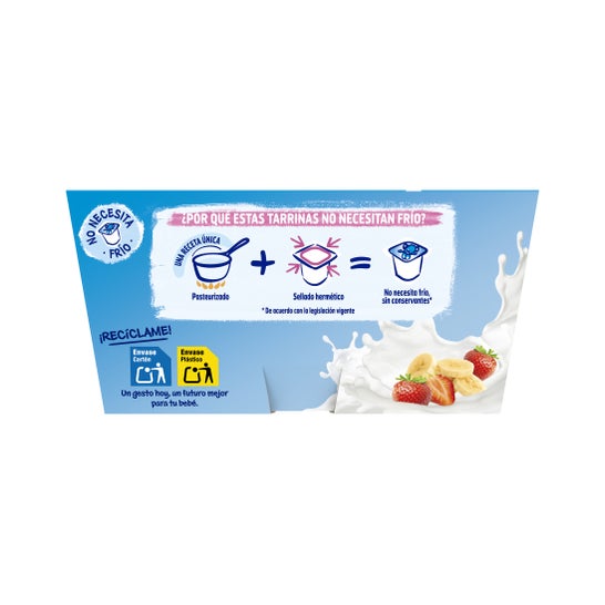 Nestlé Yogolino Morango Açúcar de Banana sem Morango 4x100g