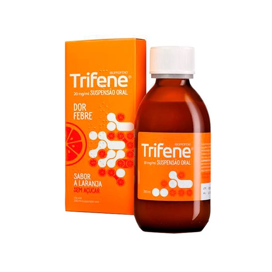 Medinfar Trifene Ibuprofeno 20mg/ml Suspensão Oral 200ml Medinfar Trifene Ibuprofeno 20mg/ml Suspensão Oral 200ml