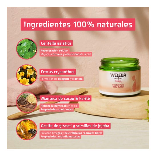 Weleda Bálsamo Masaje Estrías 150ml