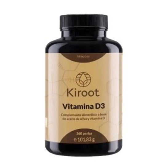 Kiroot Vitamina D3 360 Pérolas Kiroot Vitamina D3 360 Pérolas