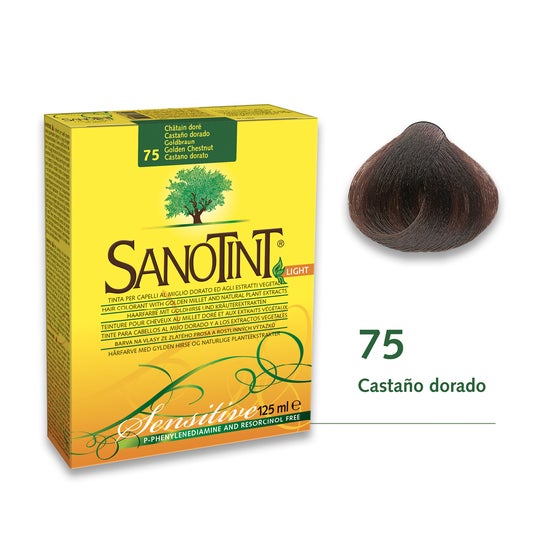 Santiveri Sanotint Tinte Sensitive 75 Golden Chestnut 125ml
