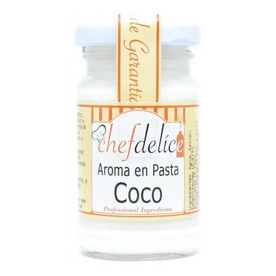 Chefdelice Aroma de Emulsão de Coco Glúten Livre 50g