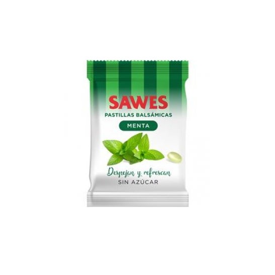 Serrar doces sem açúcar de menta 50g