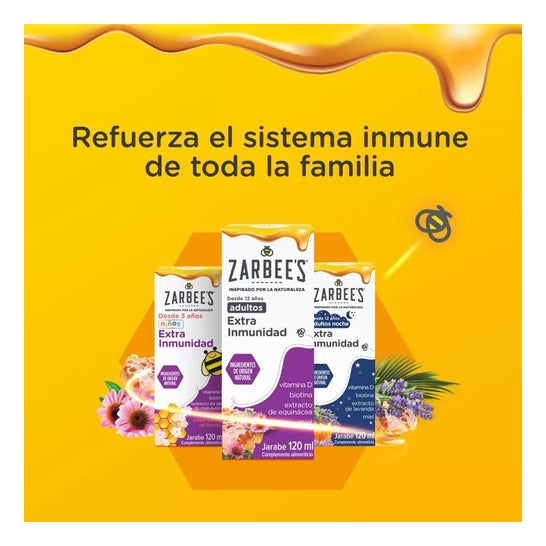 Zarbee's Niños Extra Inmunidad Jarabe 120ml Zarbee's Niños Extra Inmunidad Jarabe 120ml