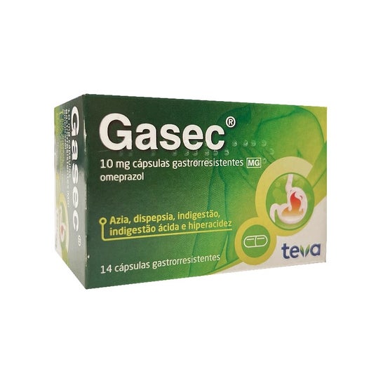 Teva Gastec Omeprazol 10mg 14caps Teva Gastec Omeprazol 10mg 14caps