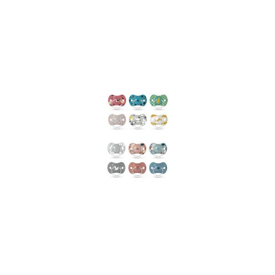 Suavinex Pacifier Fisio Sx Pro Silicone 6-18M 2uds