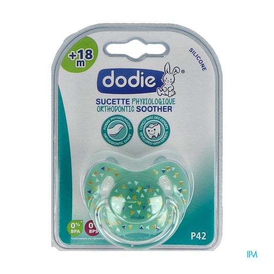 Dodie Pacifier Phy Si+18M Rabbit 1