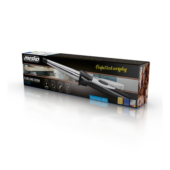 Mesko Ms2109 Encrespador Cabelo Cônico 13-25mm 40W 1 Unidade