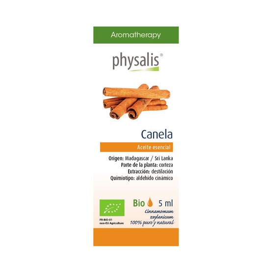 Physalis Cinnamon Óleo Essencial Bio 5ml