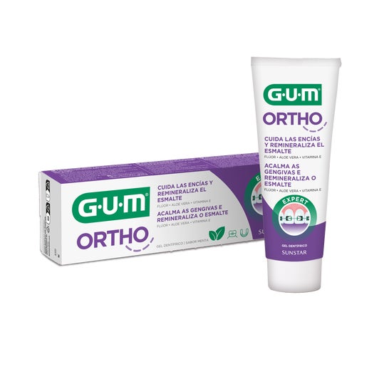 GUM®  Ortho Gel Dentífrico 75ml
