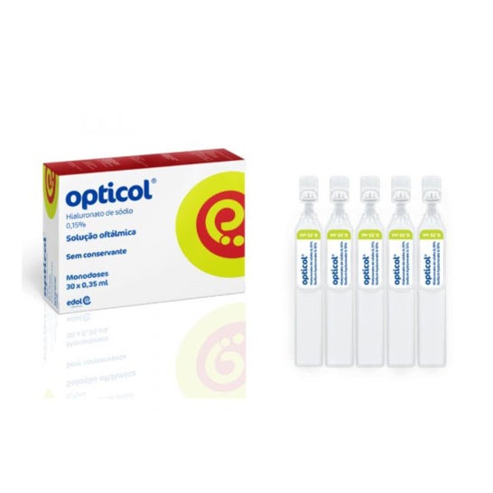 Edol Opticol GL Solução Oftálmica 30x0,35ml