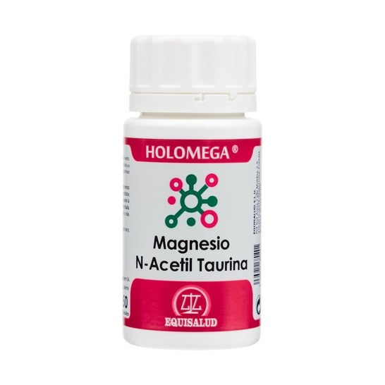 Equisalud Holomega Magnésio N-Acetil Taurina 50caps