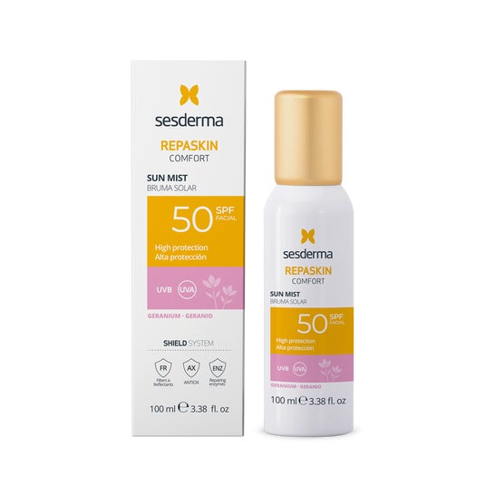 Sesderma Repaskin Comfort Bruma Solar Geranio SPF50 100ml