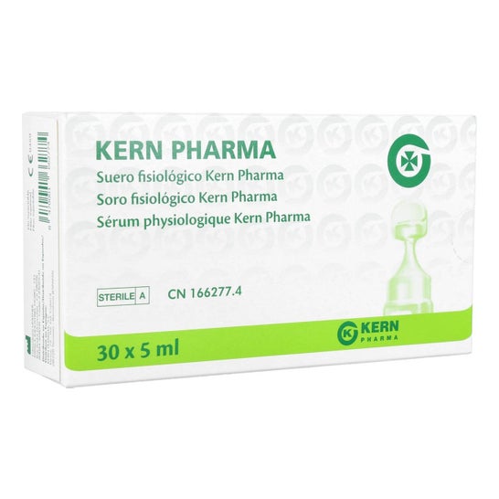 Kern Pharma solução salina esterilizada de dose única 5ml X 30 pcs