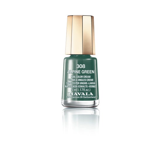 Mavala Mini Color Alpine Verniz Verde Alpino  Creme Nail 308 5ml