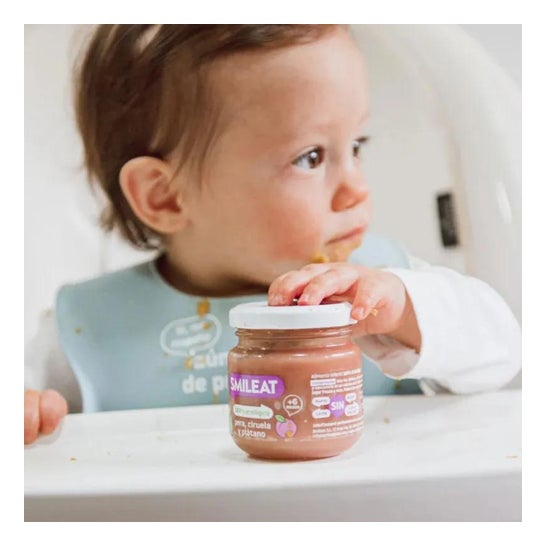 Tarrito Smileat De Três Frutas 100% Ecológico 130g Tarrito Smileat De Três Frutas 100% Ecológico 130g