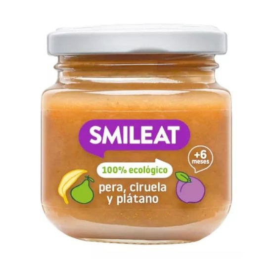 Tarrito Smileat De Três Frutas 100% Ecológico 130g