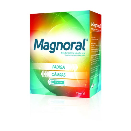 Medinfar Magnoral Solução Oral 1028.4mg/10ml 20 Ampolas