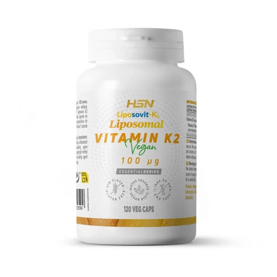 HSN Vitamina K2 Liposomada Liposovit® 100mcg Vitamina K 120vcaps