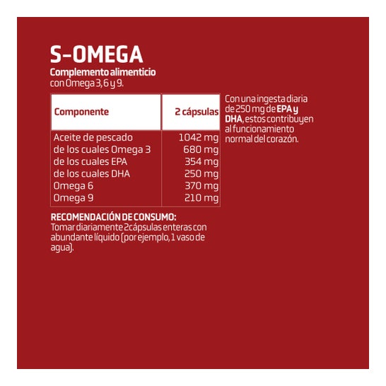 Splmnt S-Omega 60 cápsulas