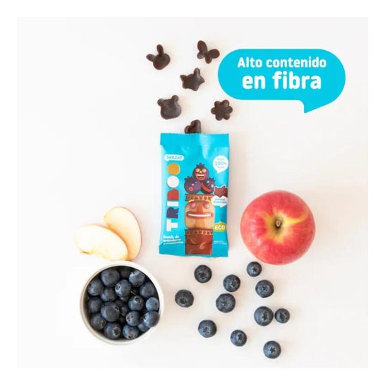 Smileat Snack Arándano Manzana Eco 25g Smileat Snack Arándano Manzana Eco 25g