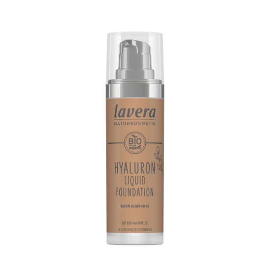 Lavera Hyaluron Base de Maquilhagem Líquida Warm Almond 06 30 ml