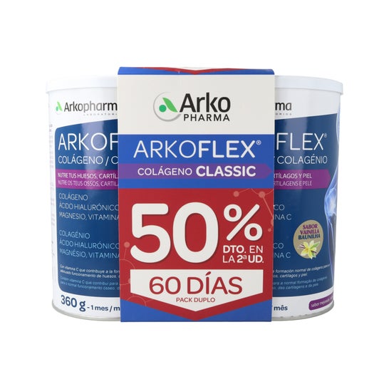 Arkoflex Colágeno Baunilha 360 + 360 Gr