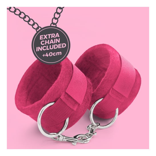 Crushious Tough Love Algemas Velcro Cadeia Extra Rosa 1 Unidade
