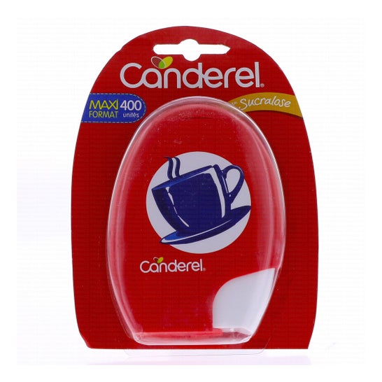 Canderel Dispensador Sucralose Formato Maxi 400 unid.