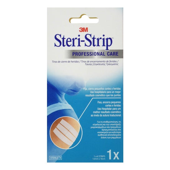 3M Sutura Steri-strip 12x100mm 6uds
