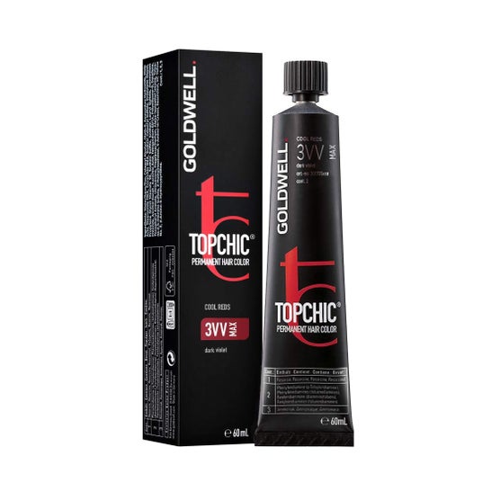 Goldwell Topchic Coloração 3VV Max Dark Violet 60 ml
